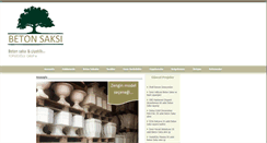 Desktop Screenshot of betonsaksi.com